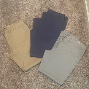 Old Navy Chinos - 3 pairs